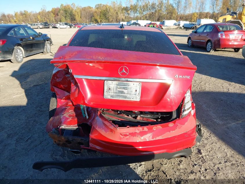 2012 Mercedes-Benz C 350 4Matic VIN: WDDGF8JB2CF912535 Lot: 12441111