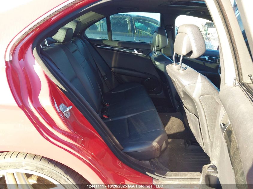 2012 Mercedes-Benz C 350 4Matic VIN: WDDGF8JB2CF912535 Lot: 12441111