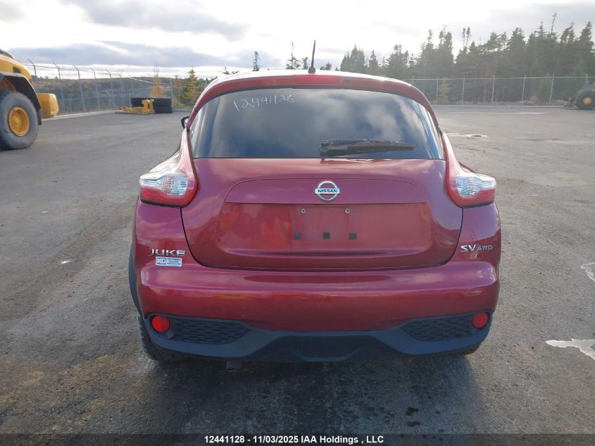 2016 Nissan Juke S/Sv/Sl/Nismo VIN: JN8AF5MVXGT660629 Lot: 12441128