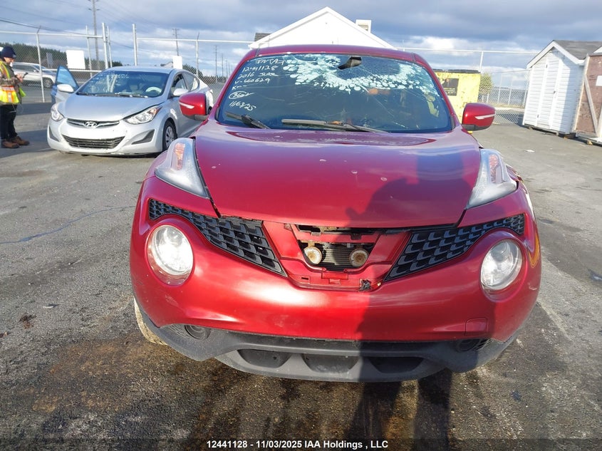 2016 Nissan Juke S/Sv/Sl/Nismo VIN: JN8AF5MVXGT660629 Lot: 12441128