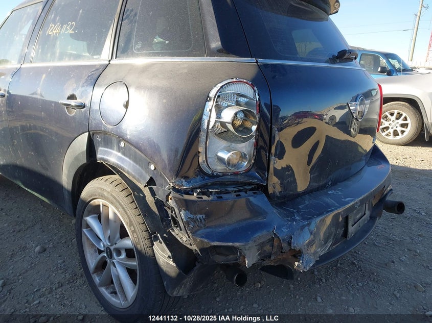 2013 Mini Countryman Cooper S VIN: WMWZC5C59DWP30959 Lot: 12441132