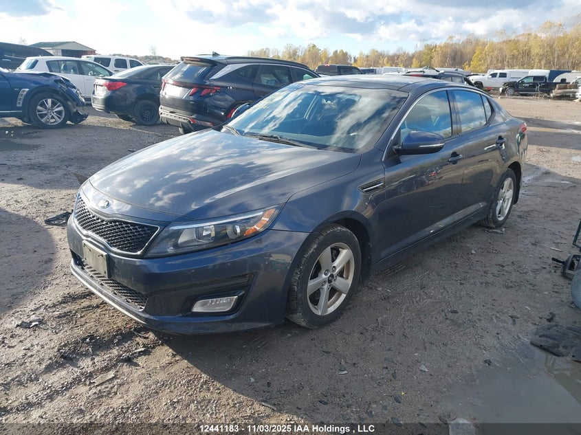 KNAGM4A73F5613065 2015 KIA OPTIMA photo no. 2