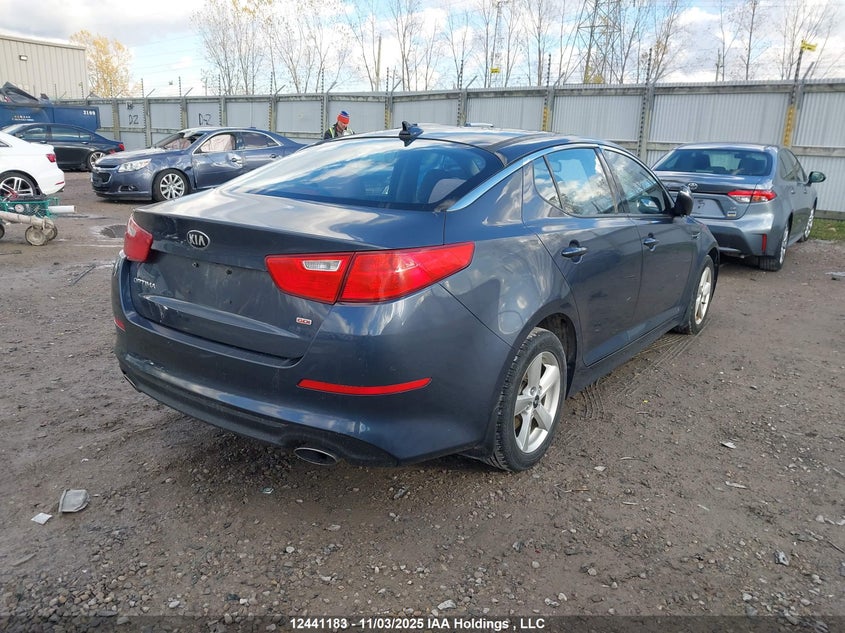 KNAGM4A73F5613065 2015 KIA OPTIMA photo no. 4