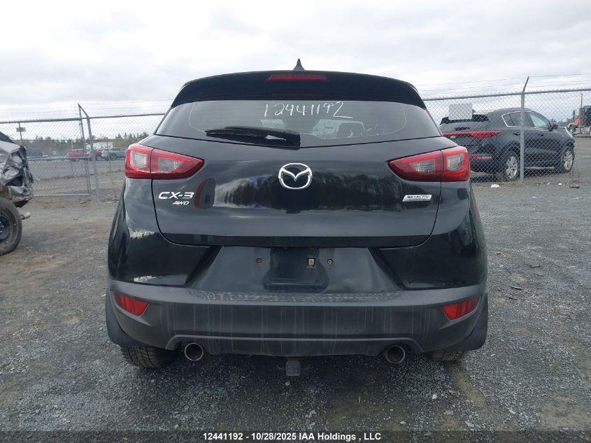 2016 Mazda Cx-3 Grand Touring VIN: JM1DKBD7XG0112636 Lot: 12441192