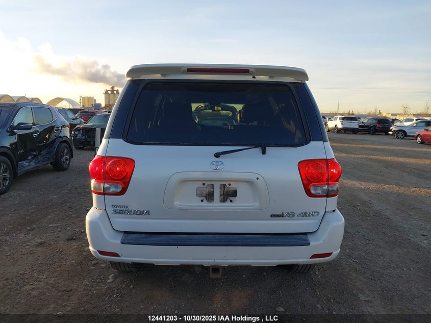 2007 Toyota Sequoia Limited VIN: 5TDBT48AX7S280649 Lot: 12441203