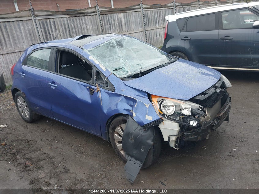 2013 Kia Rio Ex/Sx VIN: KNADN5A31D6883163 Lot: 12441206