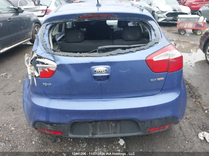 2013 Kia Rio Ex/Sx VIN: KNADN5A31D6883163 Lot: 12441206