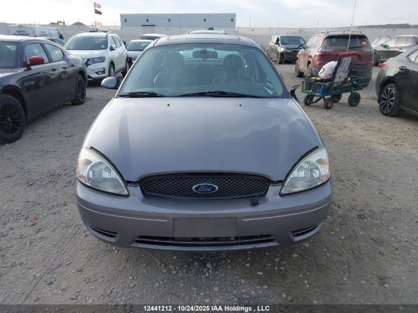2007 Ford Taurus Sel VIN: 1FAFP56U17A124897 Lot: 12441212