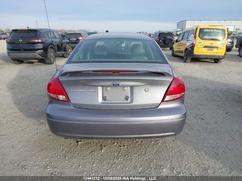 2007 Ford Taurus Sel VIN: 1FAFP56U17A124897 Lot: 12441212
