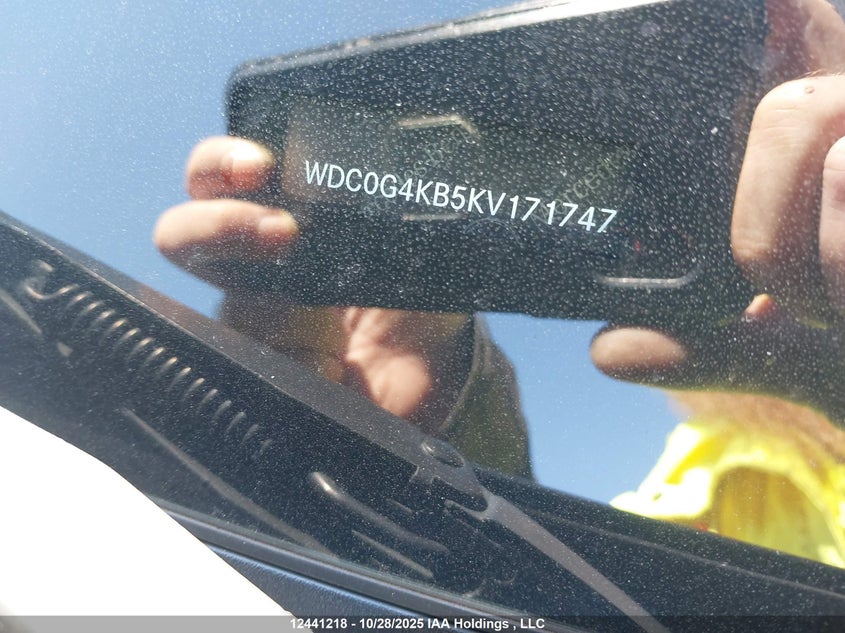 2019 Mercedes-Benz Glc 300 4Matic VIN: WDC0G4KB5KV171747 Lot: 12441218