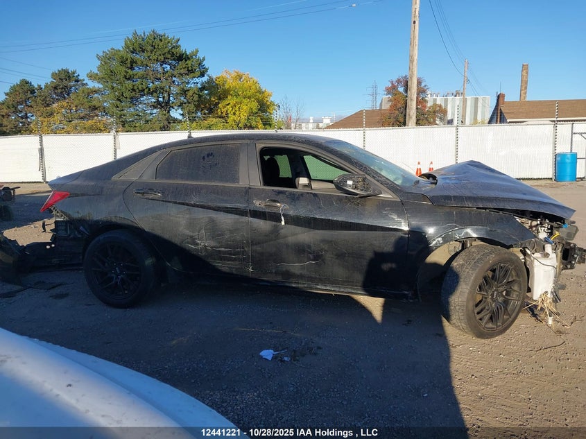 2022 Hyundai Elantra Preferred Ivt With Sun And Tech Package VIN: KMHLM4AG7NU355392 Lot: 12441221