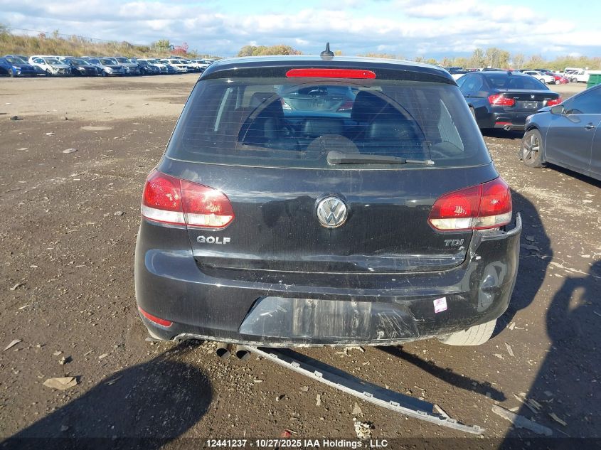 2013 Volkswagen Golf 2.0 Tdi Comfortline/2.0 Tdi Highline/Wolfsburg Edition 2.0 Tdi VIN: WVWDM7AJXDW037274 Lot: 12441237