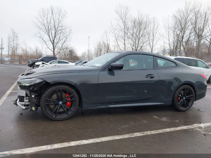 2022 BMW 430I xDrive VIN: WBA73AP03NCH68837 Lot: 12441252