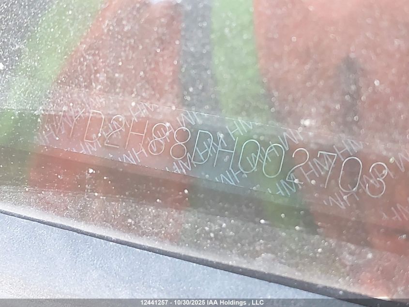 2013 Acura Mdx Elite Package VIN: 2HNYD2H88DH002703 Lot: 12441257