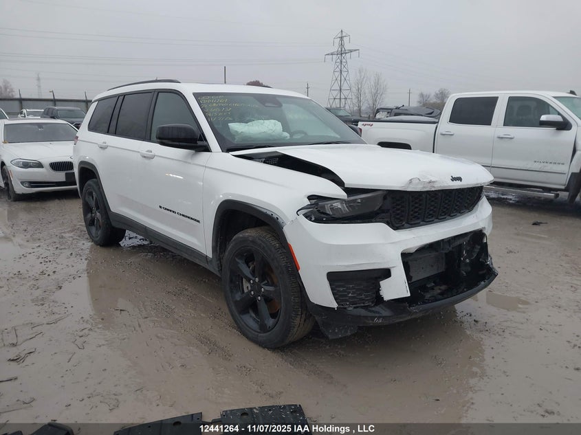 1C4RJKAG8S8645737 2025 Jeep Grand Cherokee L Altitude auction photo 1