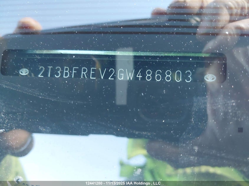 2T3BFREV2GW486803 2016 TOYOTA RAV 4 photo no. 19