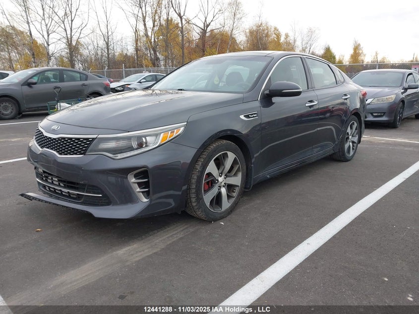 5XXGW4L24GG061569 2016 KIA OPTIMA photo no. 2