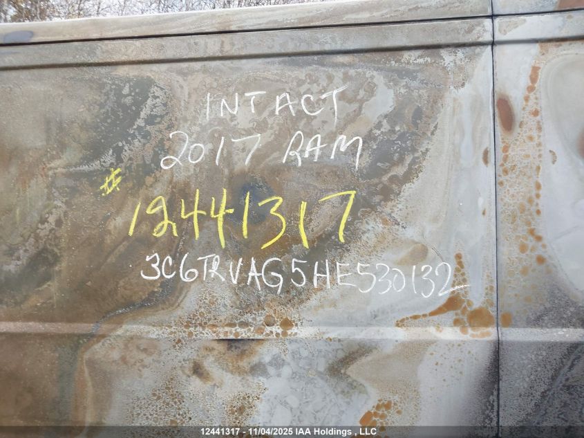 2017 Ram Promaster 1500 1500 Standard VIN: 3C6TRVAG5HE530132 Lot: 12441317