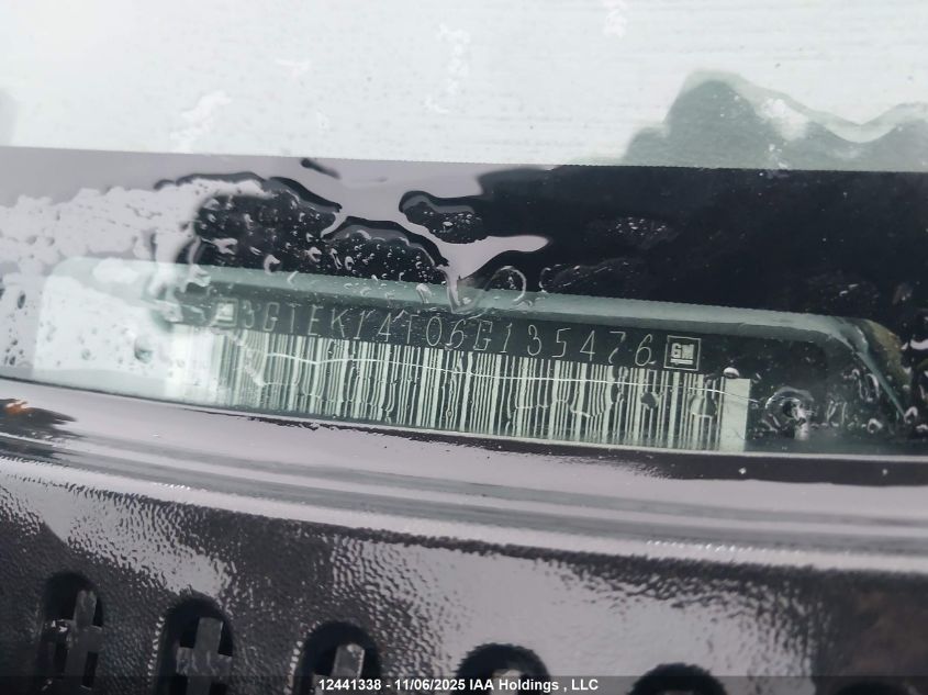 2006 GMC Sierra 1500 Sl/Sle VIN: 3GTEK14T06G135476 Lot: 12441338