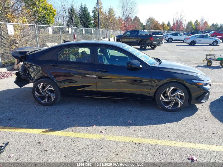 2024 Hyundai Elantra Preferred W/Tech Package VIN: KMHLM4DG5RU648581 Lot: 12441383