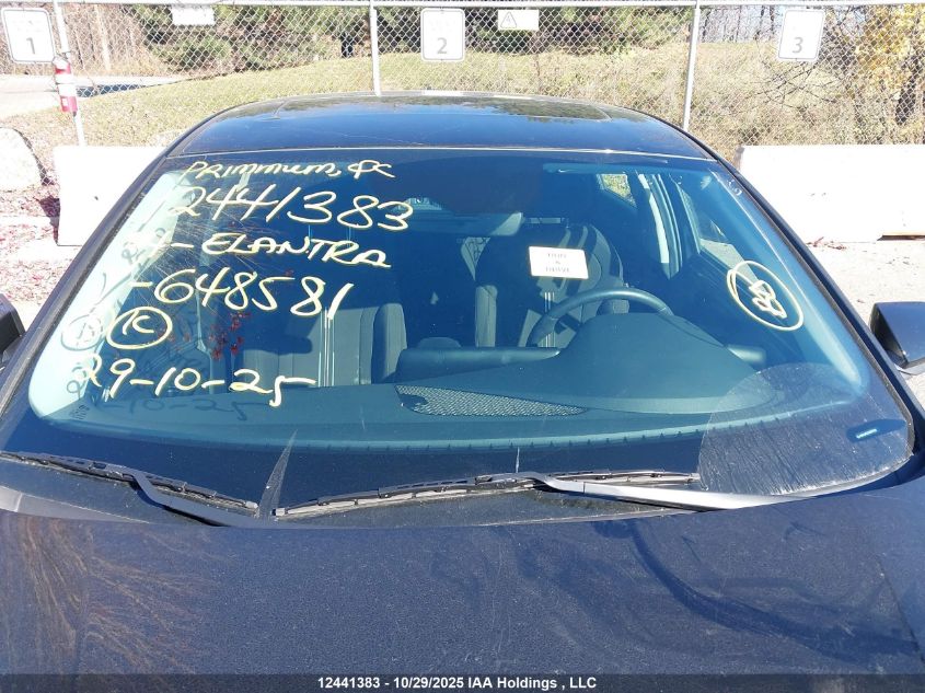 2024 Hyundai Elantra Preferred W/Tech Package VIN: KMHLM4DG5RU648581 Lot: 12441383