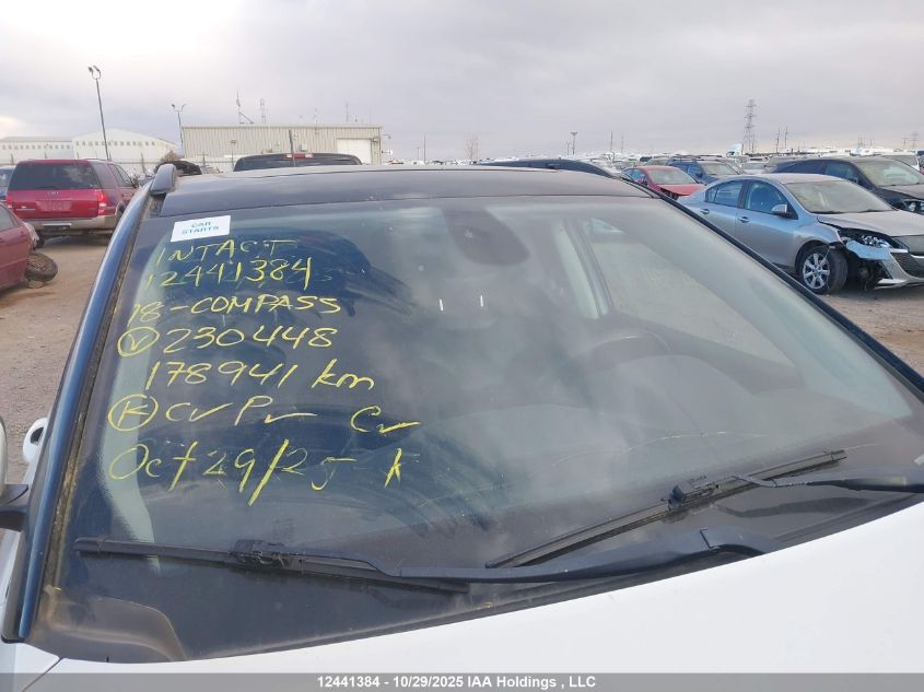 2018 Jeep Compass North VIN: 3C4NJDBB1JT230448 Lot: 12441384