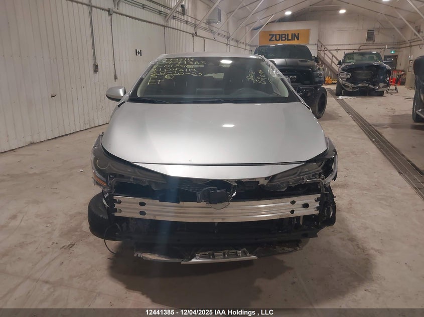 2021 Toyota Corolla VIN: JTDBAMDE5MJ017461 Lot: 12441385