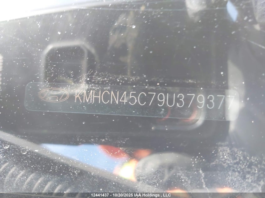 KMHCN45C79U379377 2009 HYUNDAI ACCENT photo no. 9