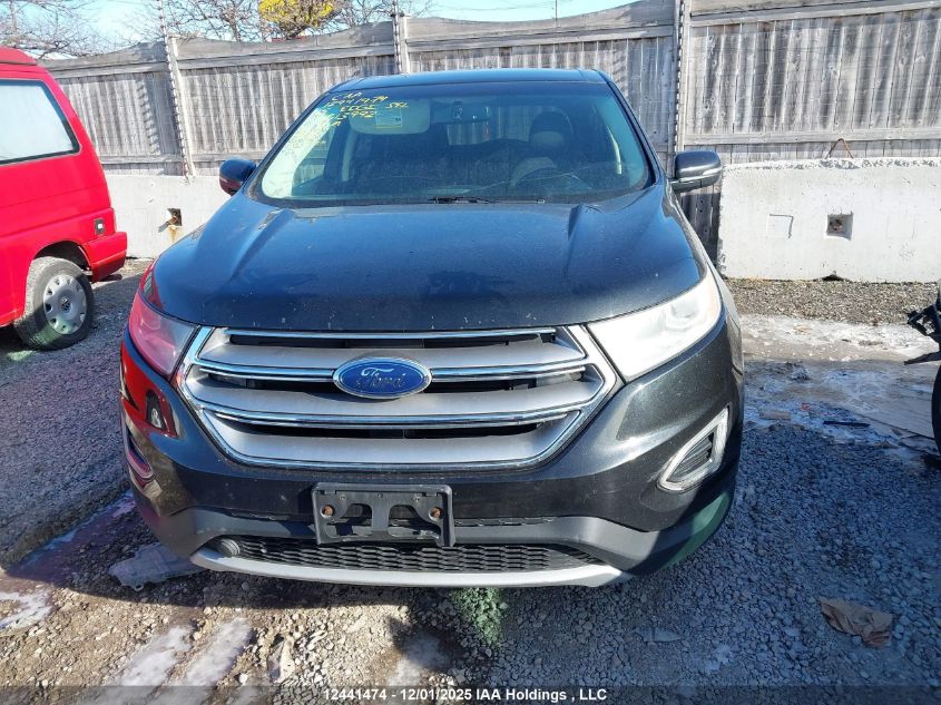 2015 Ford Edge Sel VIN: 2FMTK3J94FBB13992 Lot: 12441474