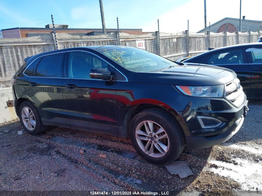 2015 Ford Edge Sel VIN: 2FMTK3J94FBB13992 Lot: 12441474