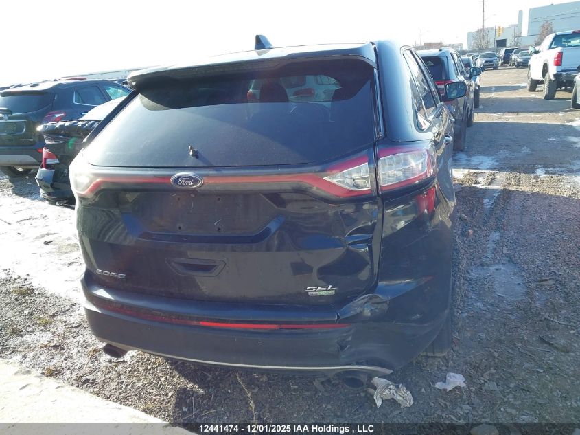 2015 Ford Edge Sel VIN: 2FMTK3J94FBB13992 Lot: 12441474