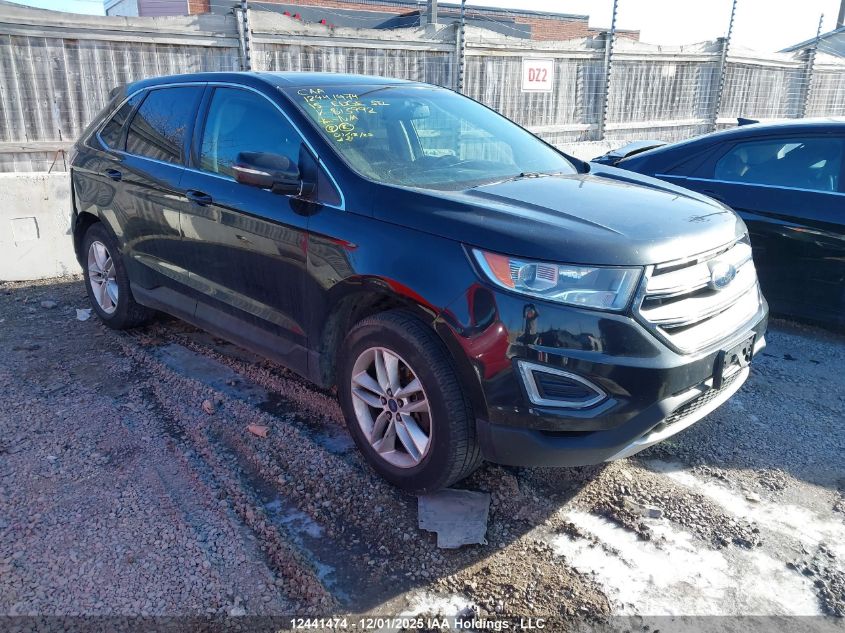 2015 Ford Edge Sel VIN: 2FMTK3J94FBB13992 Lot: 12441474