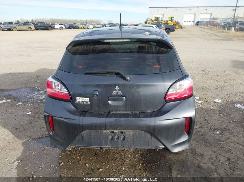 2024 Mitsubishi Mirage Es/Le VIN: ML32AUHJ8RH002784 Lot: 12441507