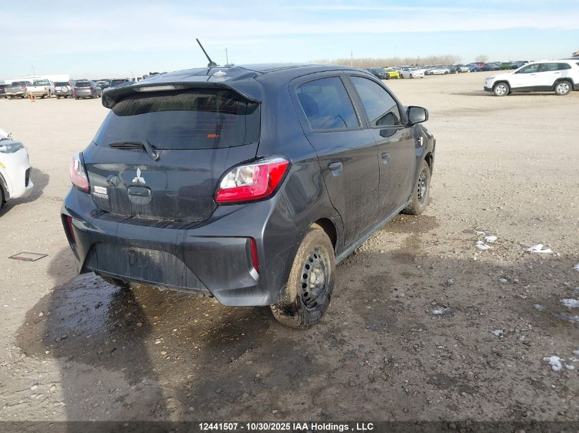 2024 Mitsubishi Mirage Es/Le VIN: ML32AUHJ8RH002784 Lot: 12441507