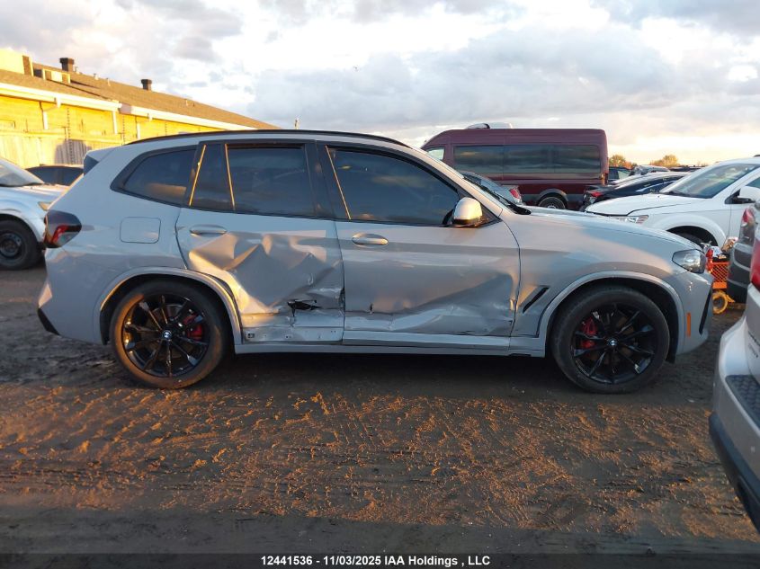 2024 BMW X3 xDrive30I VIN: 5UX53DP00R9W43689 Lot: 12441536