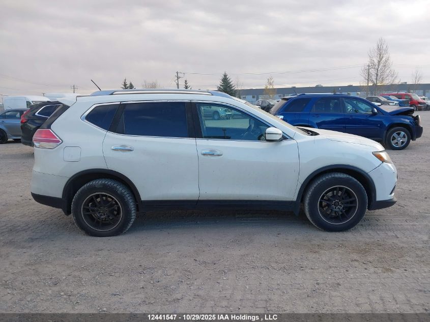 2016 Nissan Rogue S/Sl/Sv VIN: 5N1AT2MV7GC745622 Lot: 12441547
