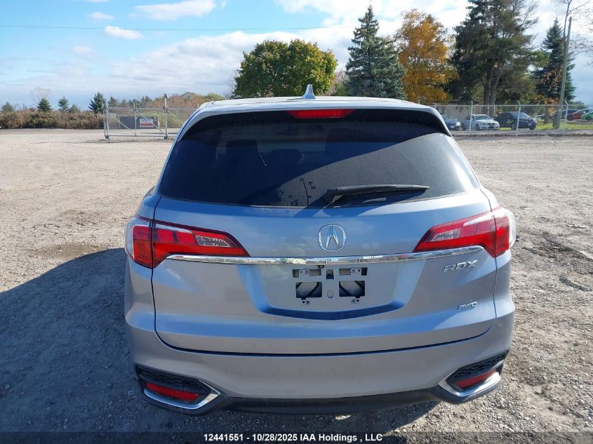 2016 Acura Rdx Tech Package VIN: 5J8TB4H53GL802664 Lot: 12441551