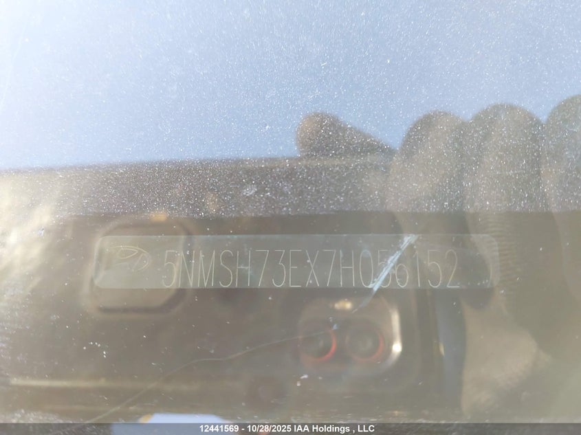 5NMSH73EX7H056152 2007 HYUNDAI SANTA FE photo no. 19