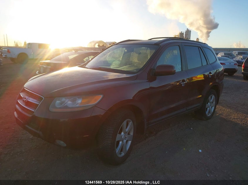 5NMSH73EX7H056152 2007 HYUNDAI SANTA FE photo no. 2