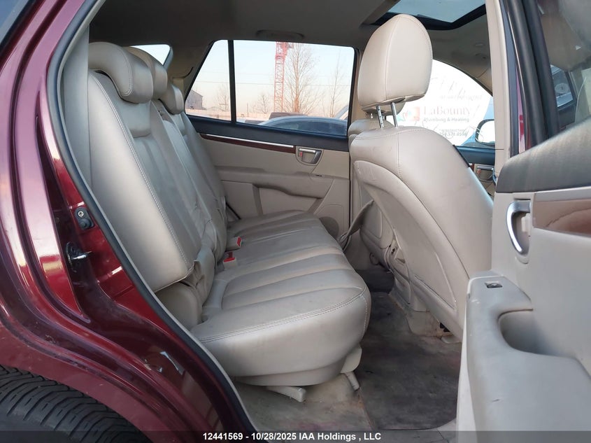 5NMSH73EX7H056152 2007 HYUNDAI SANTA FE photo no. 8