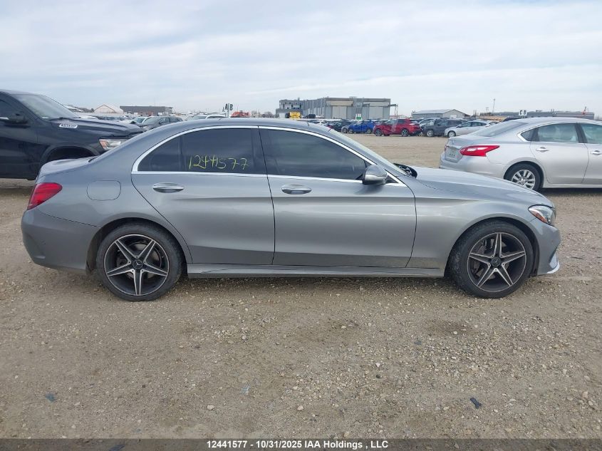 2015 Mercedes-Benz C 300 4Matic VIN: 55SWF4KBXFU006623 Lot: 12441577