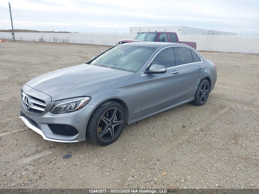 55SWF4KBXFU006623 2015 MERCEDES-BENZ C-KLASSE photo no. 2