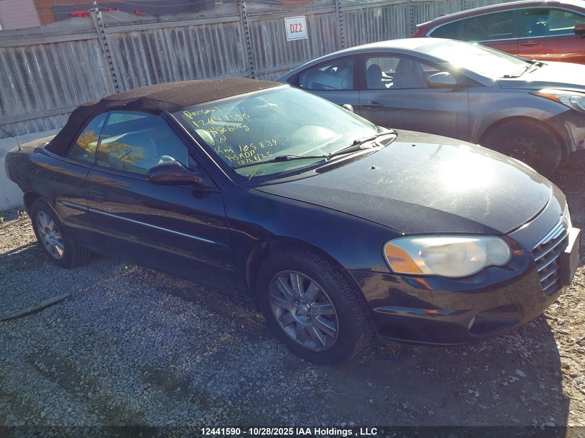 1C3EL65R24N410027 2004 Chrysler Sebring Limited auction photo 1