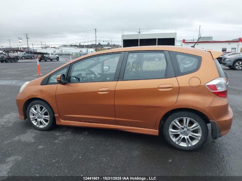 2010 Honda Fit Sport VIN: JHMGE8H89AC802103 Lot: 12441601