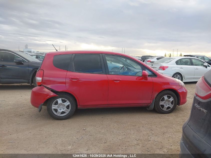 2008 Honda Fit VIN: JHMGD384X8S805675 Lot: 12441625