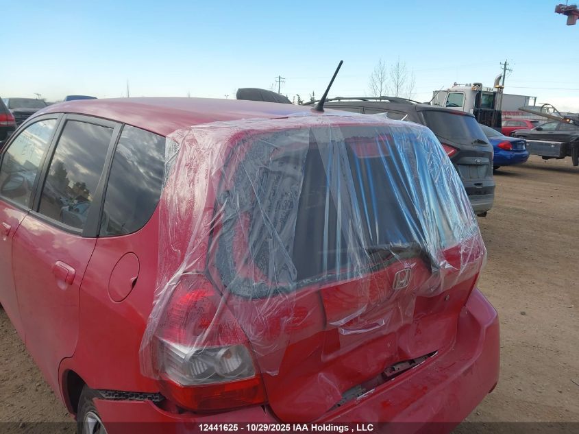 2008 Honda Fit VIN: JHMGD384X8S805675 Lot: 12441625