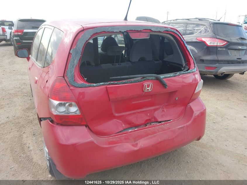 2008 Honda Fit VIN: JHMGD384X8S805675 Lot: 12441625