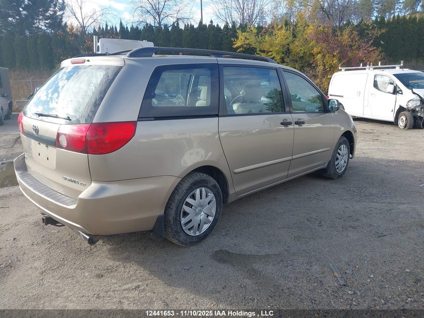 5TDZK29C47S001265 2007 TOYOTA SIENNA photo no. 4
