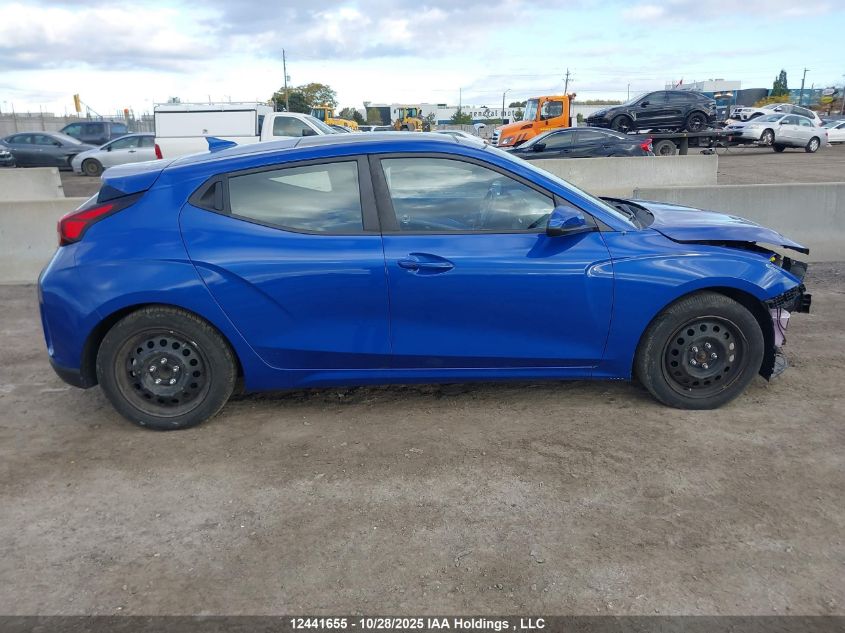 2020 Hyundai Veloster Premium VIN: KMHTG6AF3LU024302 Lot: 12441655