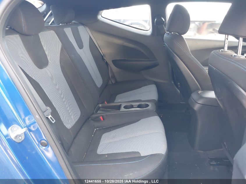 2020 Hyundai Veloster Premium VIN: KMHTG6AF3LU024302 Lot: 12441655